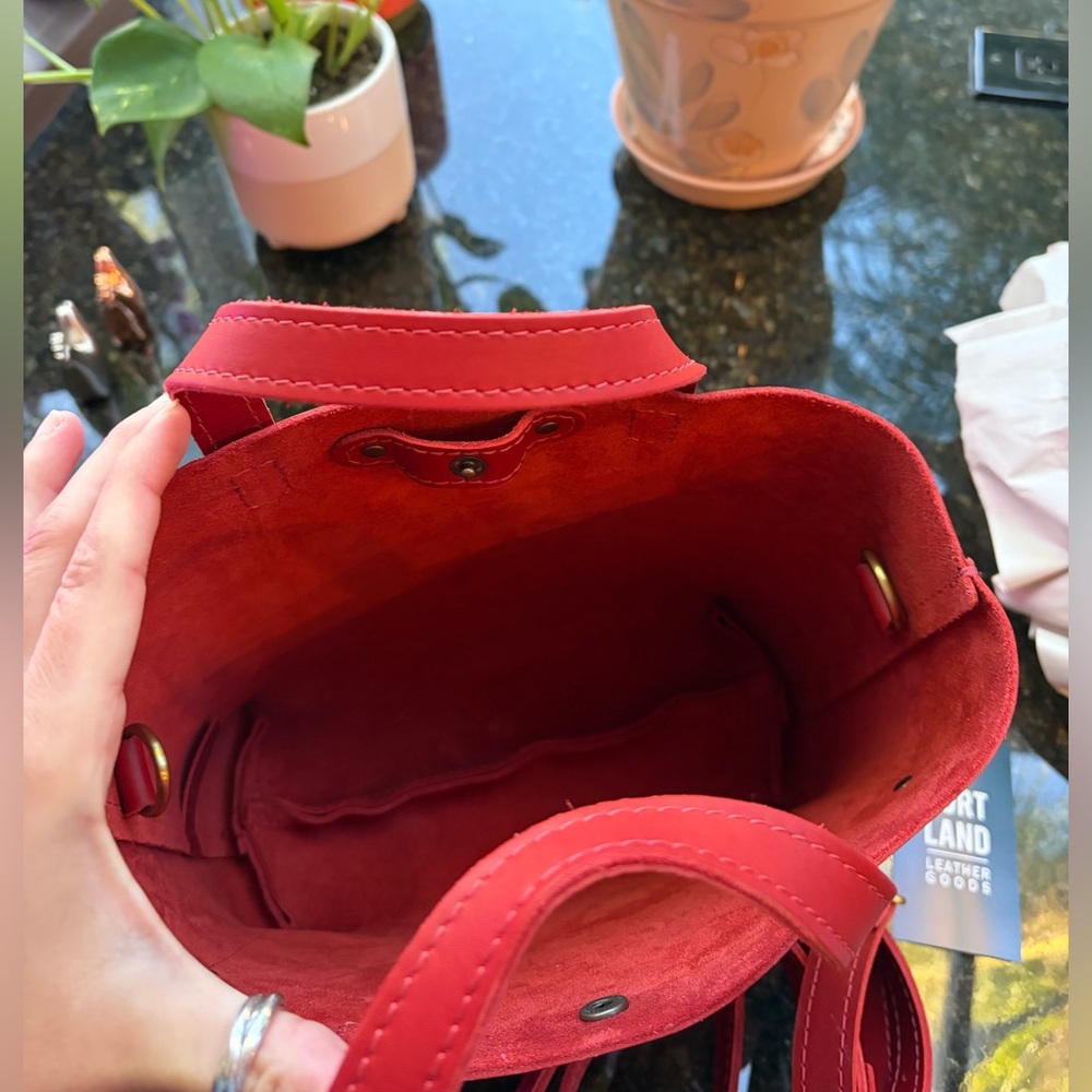 Portland Leather Ruby Mini Tote ❤️ - image 5
